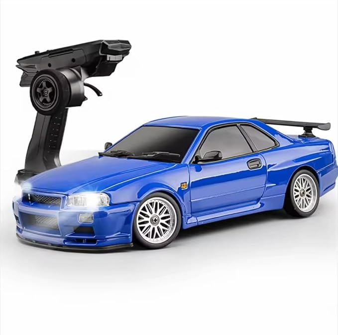 RC Drift Car R34 GTR, 1/18, 2.4ghz RWD