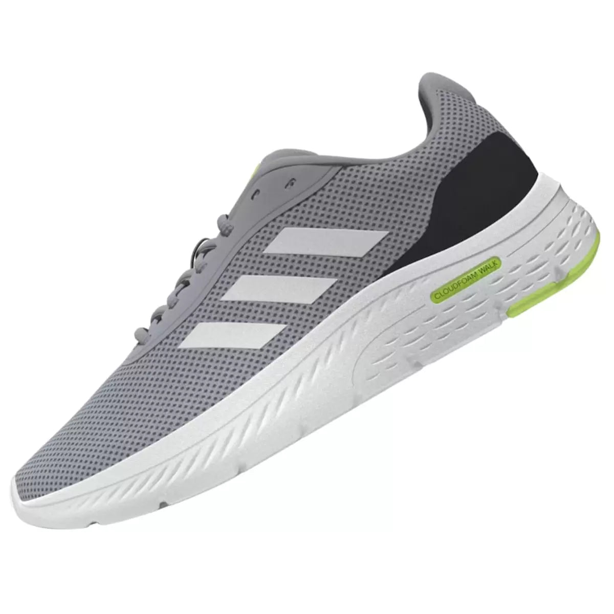 Adidas Men's Cloudfoam Shoe grey / white