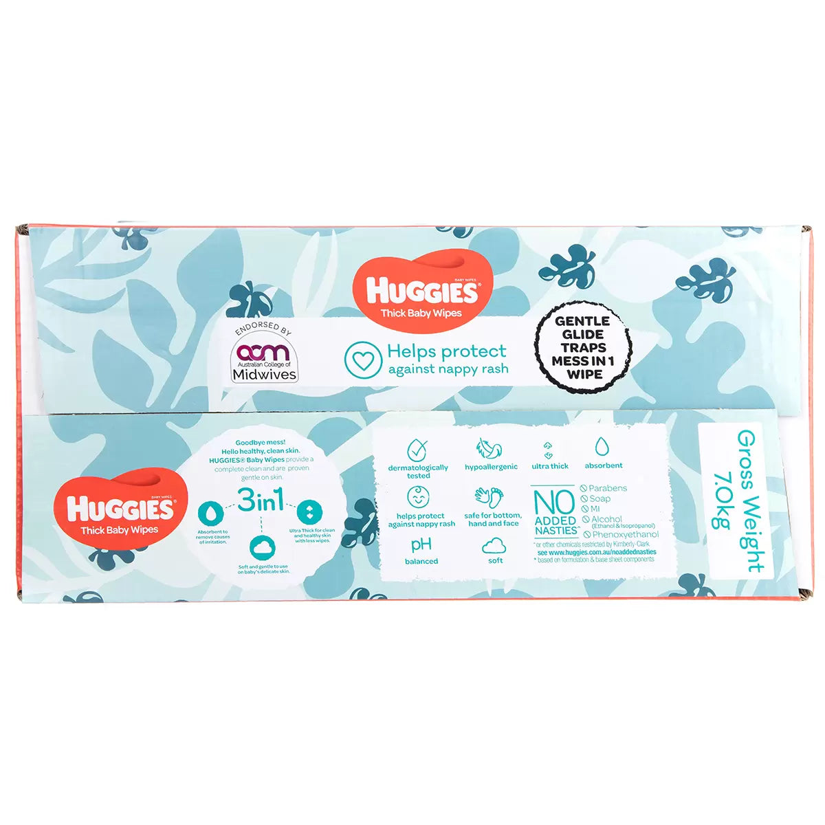 Huggies Fragrance Free Baby Wipes 24 x 80 Wipes